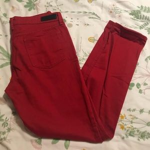 Denizen by Levi Red Skinny Jeans